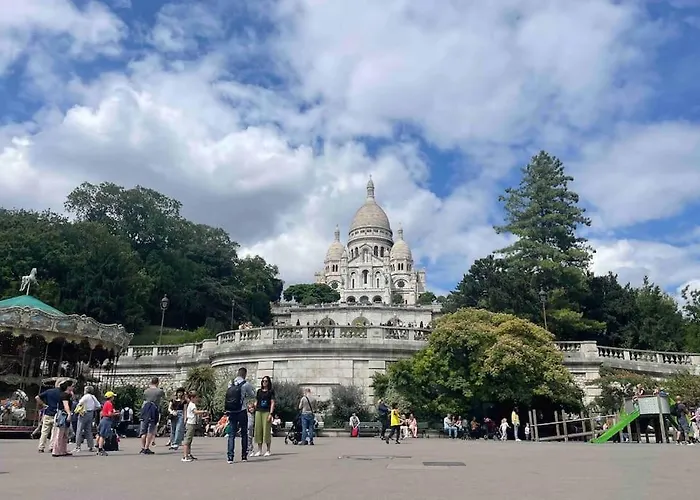 Superbe Montmartre, Rue Des Abbesses Apartman *