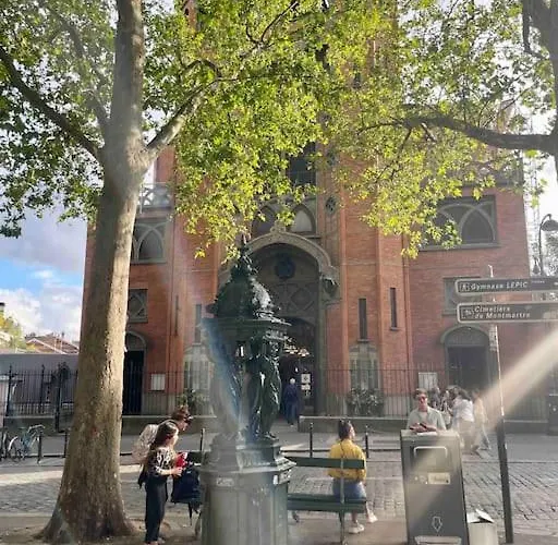 Superbe Montmartre, Rue Des Abbesses Apartman